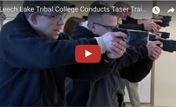 Leech Lake Tribal College Conducts Taser Training - blog post image 