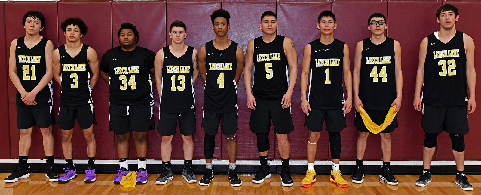 2018-19 Leech Lakers Men's basketball team.