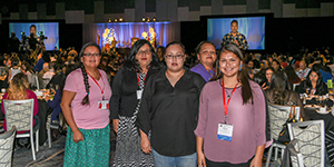 Students enjoying a STEM event.